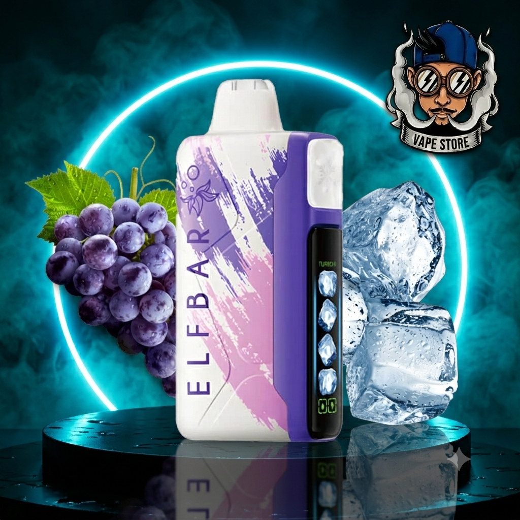 ELFBAR ICE KING 40K Grape Ice
