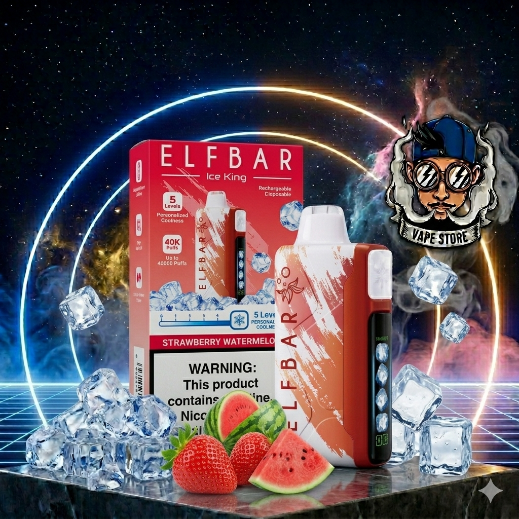 Ice King 40K — Strawberry Watermelon
